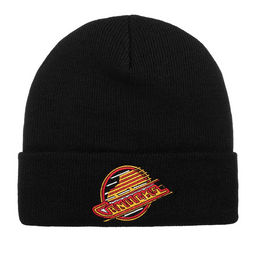 Шапка AMERICAN NEEDLE арт. 21019A-VAC Vancouver Canucks Cuffed Knit NHL (черный)