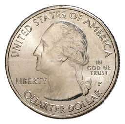 Монета 25 центов 2017 года P Национальные парки  №37 Национальное историческое место Фредерика Дугласа