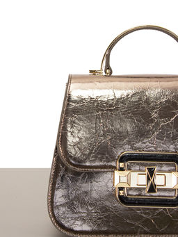 LACCOMA сумка Q6046-4-бронзовый натуральная кожа полиэстер  фото 3