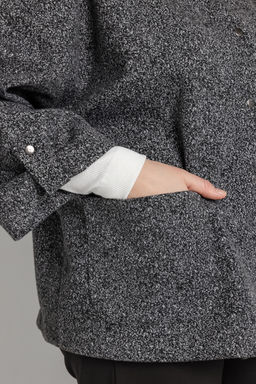 Жакет женский 4498/01/Серый, белый - Rise фото 6