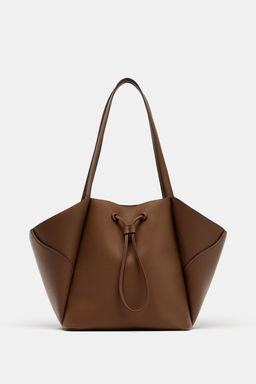 MAXI TOTE BAG WITH DETAILS - Zara фото 9