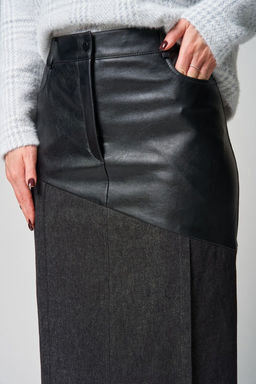 Юбка LAIKONY 273-2 черный  фото 4