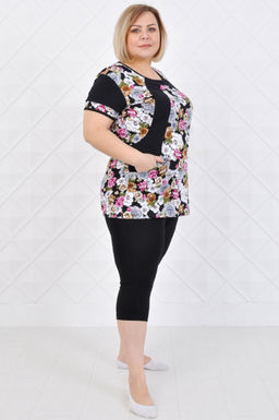 Арт. 278 Костюм с бриджами 50-58 - 5+3 фото 2