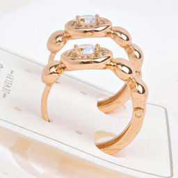 XUPING Серьги с замком кольцо арт. 18 1020 (id 278352) - Rada фото 2