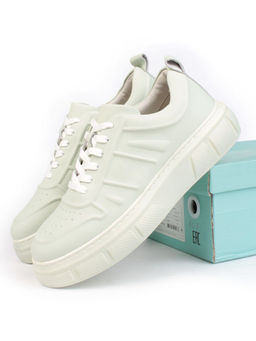 05-PDL255-6 LT. GREEN Кроссовки женские (натуральная кожа) - Фабричный китай фото 15