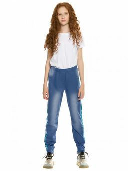 PELICAN, брюки для девочек, Синий