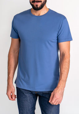 Футболка мужская короткий рукав GREG G145-RD-6035 (джинс)