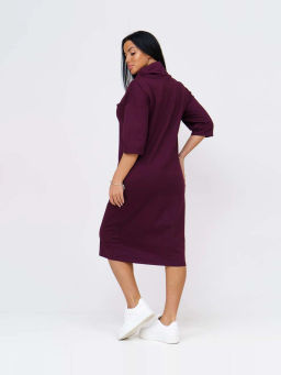 Платье женское, цвет бордо