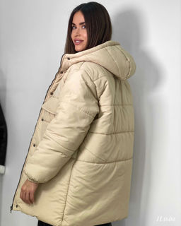 Куртка Ильда (бежевый) - Nadi bordo фото 5