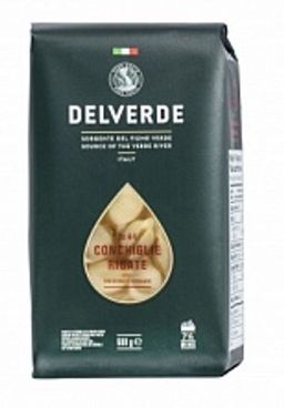 Макароны № 044 Конкилье Ригате "Дельверде" (0,500 кг)