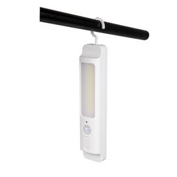 ULM-F47-0,9W/4500K/3AAA SENSOR IP20 IVORY Светильник светодиодный для мебели с датчиком движения. Питание 3ААA (не в/к). 200*42*36,5мм. 150Lm. ТМ Uniel