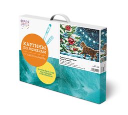 ФРЕЯ PNB/PM-067 Набор для раскрашивания по номерам 40 х 30 см Пушистый подарок