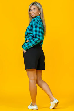 Шорты с карманами мод.1541/3 - Текс-плюс фото 12