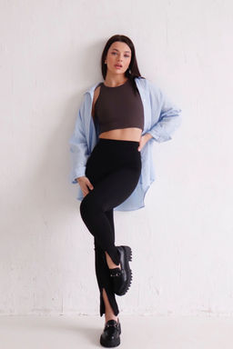 Martichelli Легинсы чёрные  фото 11