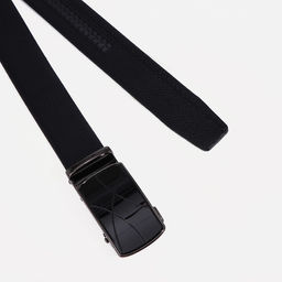 Ремень мужской, ширина 3.5 см, пряжка автомат МИКС, цвет чёрный - Simaland фото 2