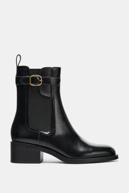 BUCKLE DETAIL ANKLE BOOTS - Zara фото 2