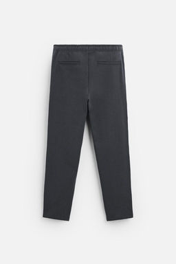 COMFORT FIT JOGGER WAIST TROUSERS - Zara фото 42