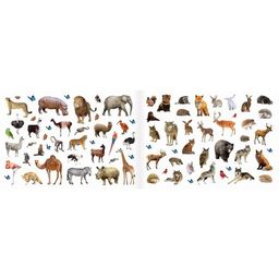 250 наклеек Зоопарк, 8 стр. - Буква-ленд фото 3