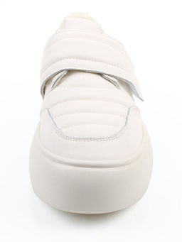 03-YH462-2 LT. BEIGE Полуботинки спортивные демисезонные женские (натуральная кожа)