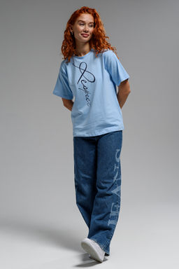 8506/1 Футболка женская оверсайз - Натали фото 225