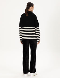 Siyah Loose Fit E_ofman Alt_