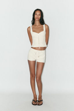 INTERLOCK SHORTS - Zara фото 7