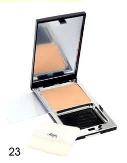 Two Way Cake Make-up Color - Пудра для лица компактная (№23 True Beige, Настоящий бежевый), 13 гр