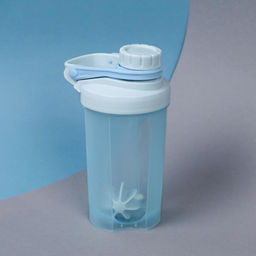 Бутылка/Шейкер COOLRAY SHSB-500 голубая, для спортивного питания 500ML/уп60 - Галеонтрейд фото 6