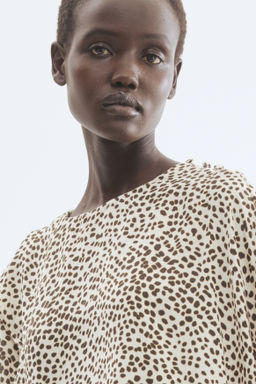 Blusa con capa decorativa - H&m фото 6