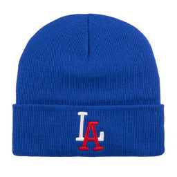 Шапка AMERICAN NEEDLE арт. 21019A-LOS Los Angeles Angels Cuffed Knit MILB (синий)