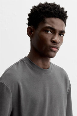 BASIC REGULAR FIT T-SHIRT - Zara фото 22