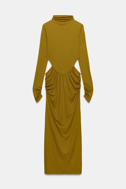 VESTIDO CUT OUT FLUIDO / Aceite - Zara фото 5