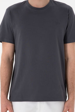 Erkek Regular Fit Bisiklet Yaka Antrasit Basic Ti__rt Sepette S_rpriz _ndirim - U.s. polo assn фото 7