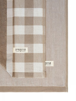 Набор кухонных полотенец 2шт 40x60 бежевый хлопок