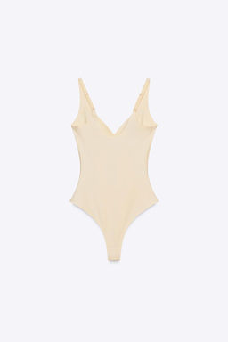 STRAPPY POLYAMIDE BODYSUIT - Zara фото 14