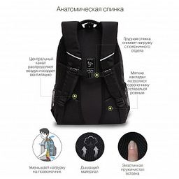 RU-230-1 Рюкзак - Grizzly фото 3