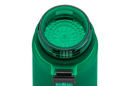 Бутылка для воды 1000 мл 7,8*7,8*28,5 см "Style Matte" с углублениями д/пальцев темно-зеленая