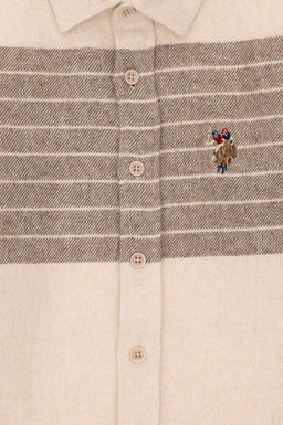 Рубашка Stone с длинным рукавом для мальчика - U.s. polo assn фото 3