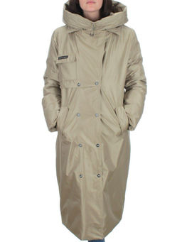 EAC327 OLIVE Пальто зимнее женское (200 гр. холлофайбера) - Fashion фото 2
