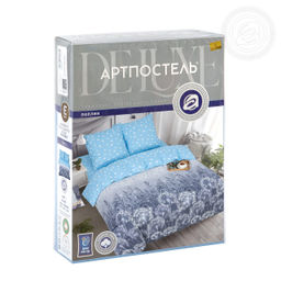 Постельное белье Грёзы (поплин DE LUXE) Евро/Пододеяльник: 1 шт. - 215*200; Простыня: 1 шт. - 215*240; Наволочка: 2 шт. - 70*70; DE LUXE - Артпостель фото 6