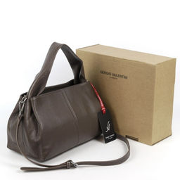 Женская кожаная сумка Sergio Valentini SV-0615 Хаки-Н4 фото 3