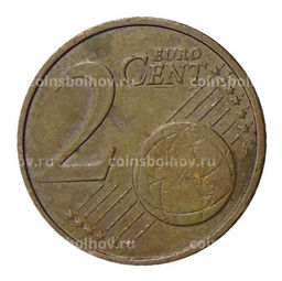 Монета 2 евроцента 1999 года Франция