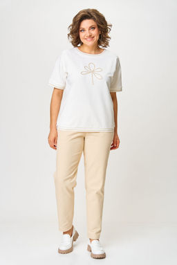 Футболка Rumoda 2261 молочный фото 10