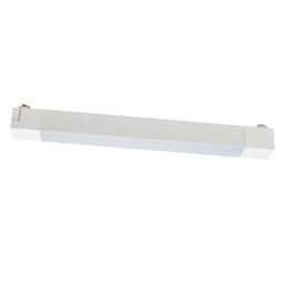 ULB-Q281 20W/4000K WHITE Светильник-прожектор светодиодный трековый. Линейный. 1600 Лм. Белый свет (4000К). Корпус белый. ТМ Volpe