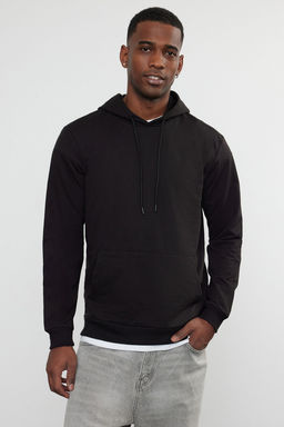 TRENDYOL MAN Mavi Regular/Normal Kesim Kapusonlu Uzun Kollu Sweatshirt TMNAW20SW0162 - Trendyolmilla фото 23