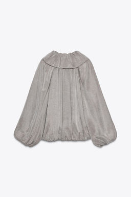 FLOWY BOMBER JACKET ZW COLLECTION - Zara фото 3