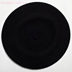 Берет фетр без отделки 12 Берет женский (59-61)