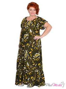 Платье Модель №1161 размеры 44-84 - Plusmoda фото 2