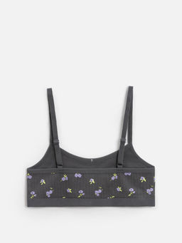 ACOOLA / Топ бельевой детский для девочек Vinograd серый принт  фото 2