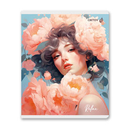 Светоч Т78 Тетрадь ученическая общая, матовый сплошной лак+запечат.титул лист A5 80 л. на скобе 65 г/кв.м , белизна 100 % 5 шт. клетка 01124 Вдохновенье фото 7